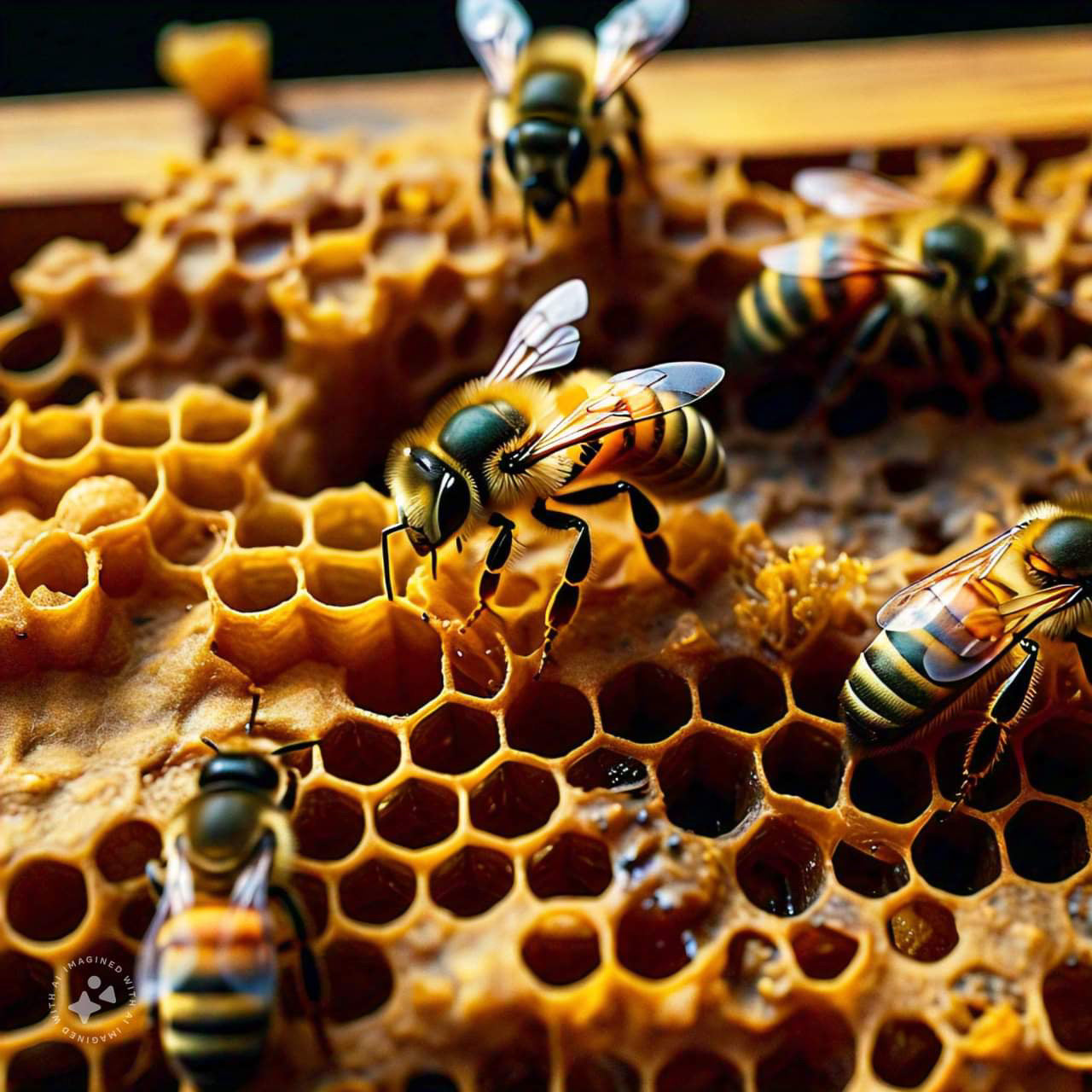 Moisturizing Honey Soap with Honeycomb Bee Design for Dry Skin | Exfoliating | Antibacterial | Scar Fading | Soothing | Natural & Cruelty-Fr