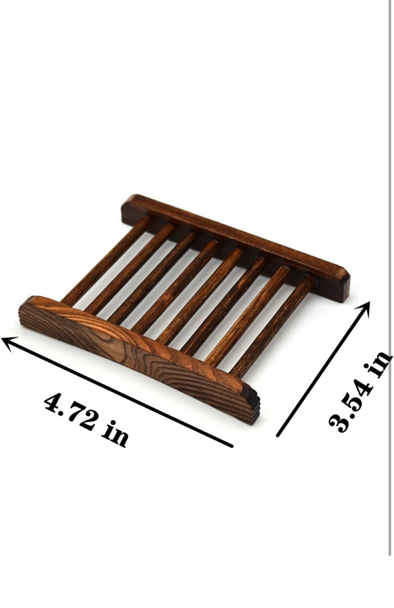 Home Bamboo Wood Soap Holder, Bathroom Wooden Soap Case, Hand Craft Bathtub Shower Dish Accessories
