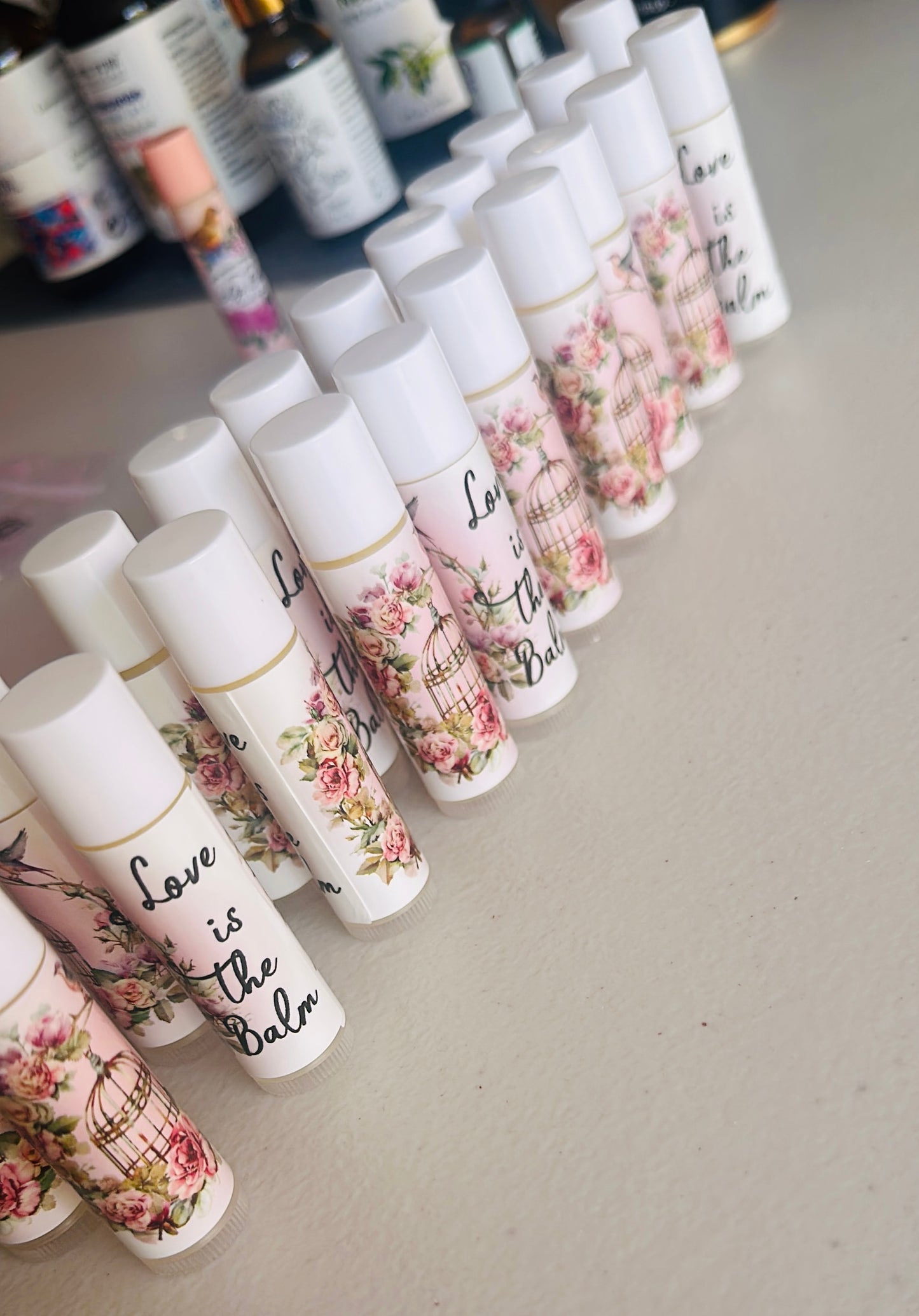 Natural Lip Balm hand made | Moisturizer made with sweet orange essential oil | Dye Free | Soothing | Natural & Cruelty-Free