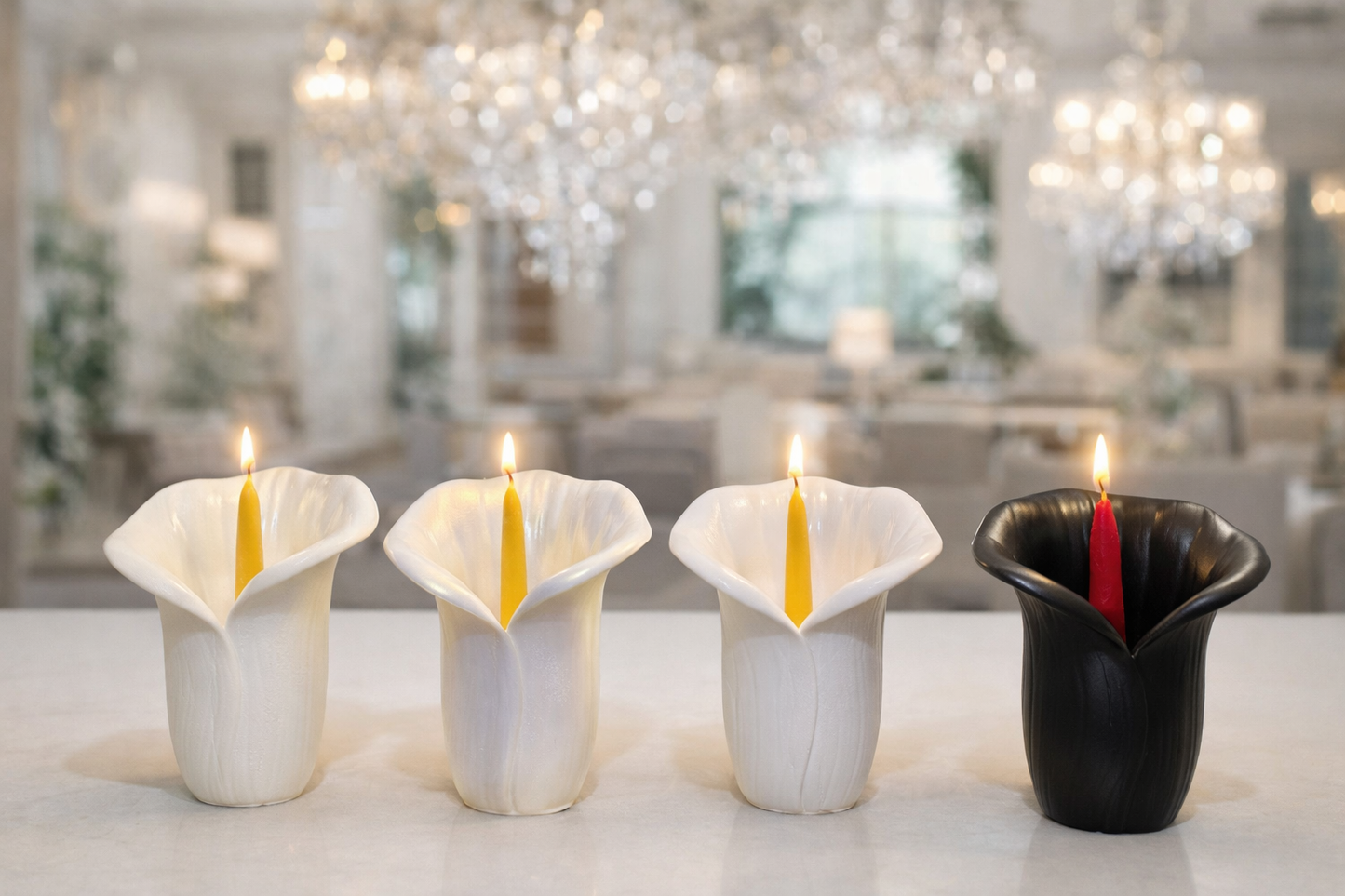 Alcatraz Candle with 100% Beewax candle hand made