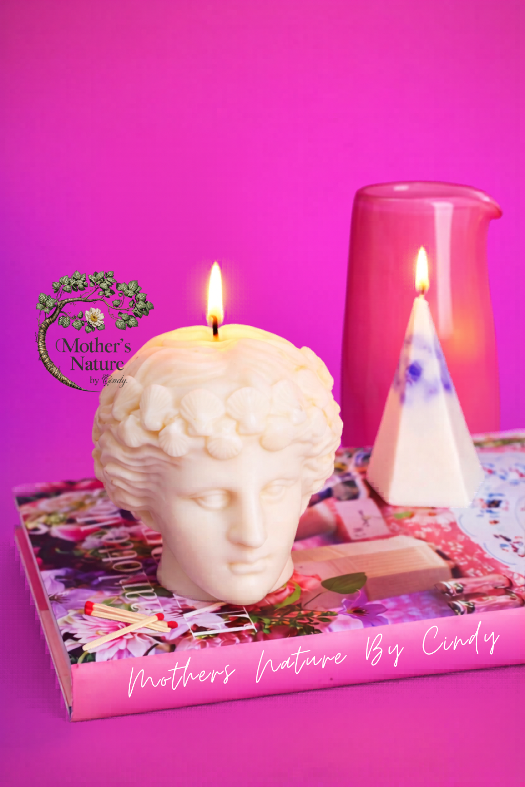 Greek Goddess candle