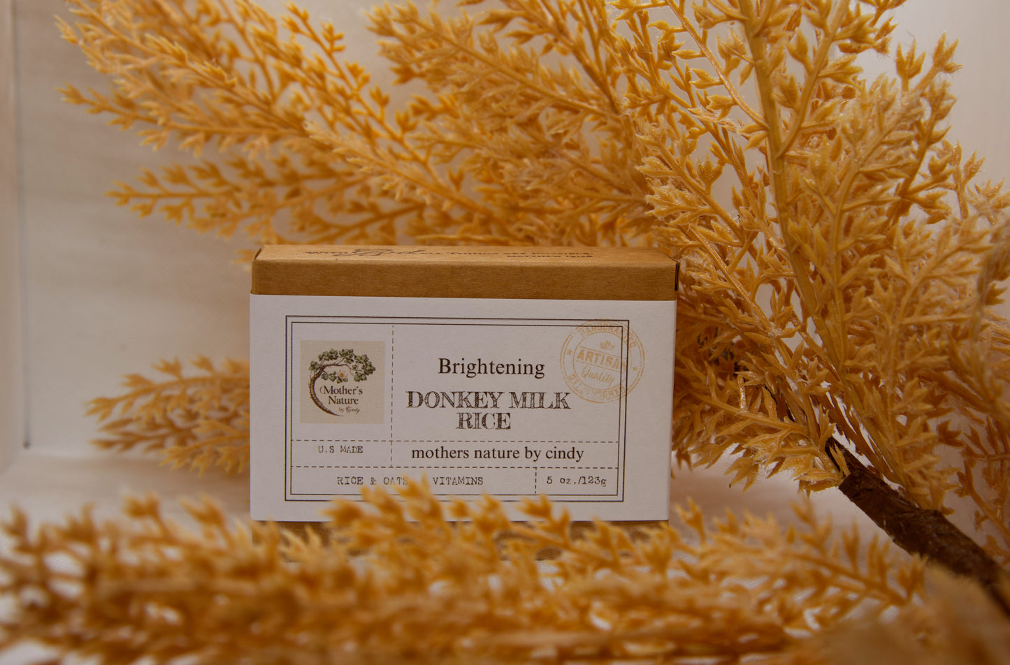 Donkey Milk & Rice Soap