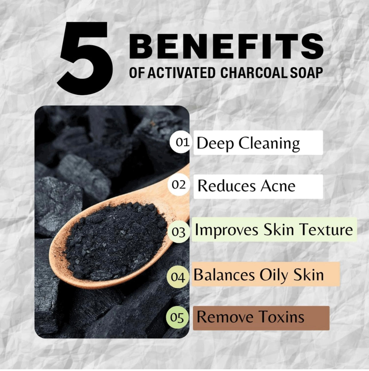 Activated Charcoal Pro Soap | Exfoliating| Antibacterial | Moisturizer | Soothing | Natural & Cruelty-Free Deep cleaning Detox skin With Calendula & Turmeric