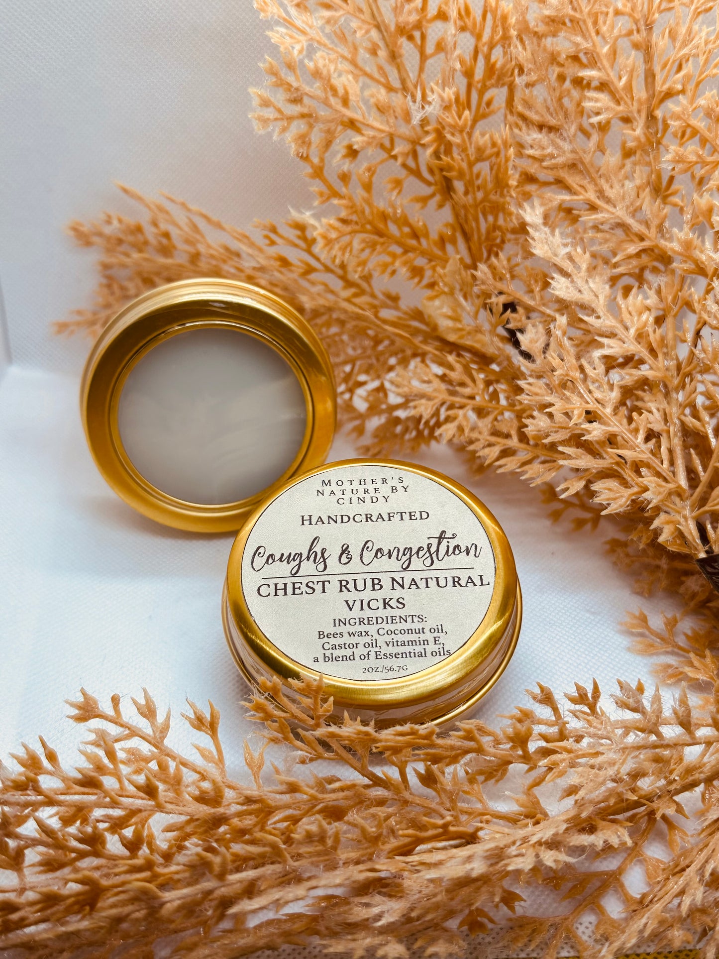 ✨ Natural Vaporu – Organic Chest Rub for Cough & Congestion