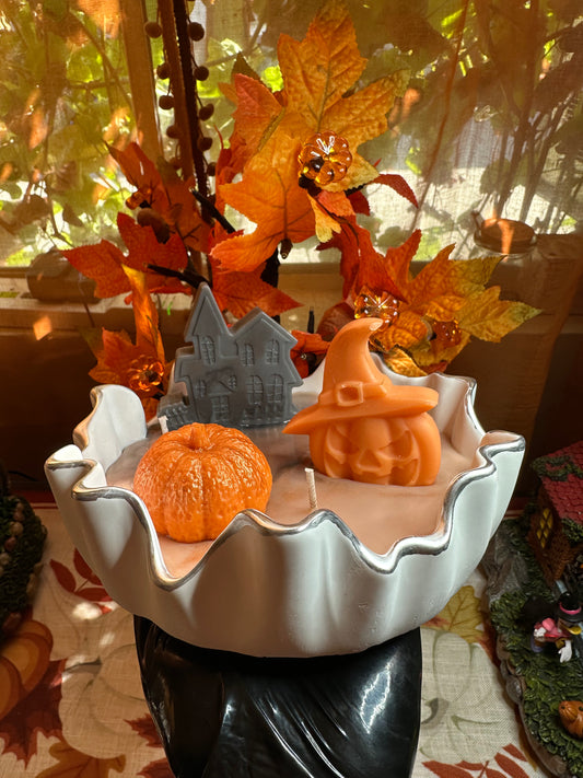 Pumpkin Spice Candle – Fall Scented Candle with Organic Coconut & Soy Wax | Cozy Autumn Home Décor