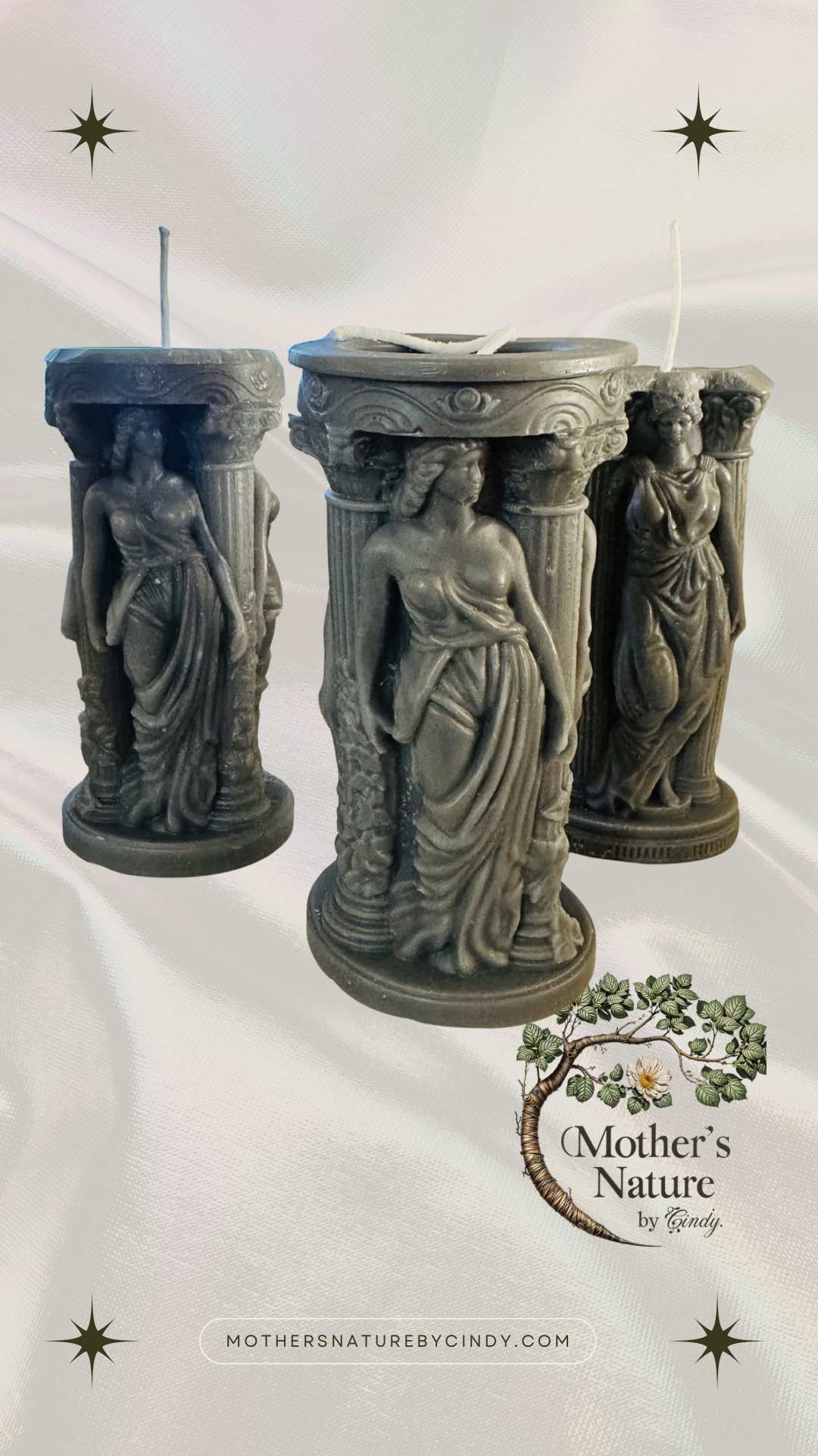 Román candle pillar