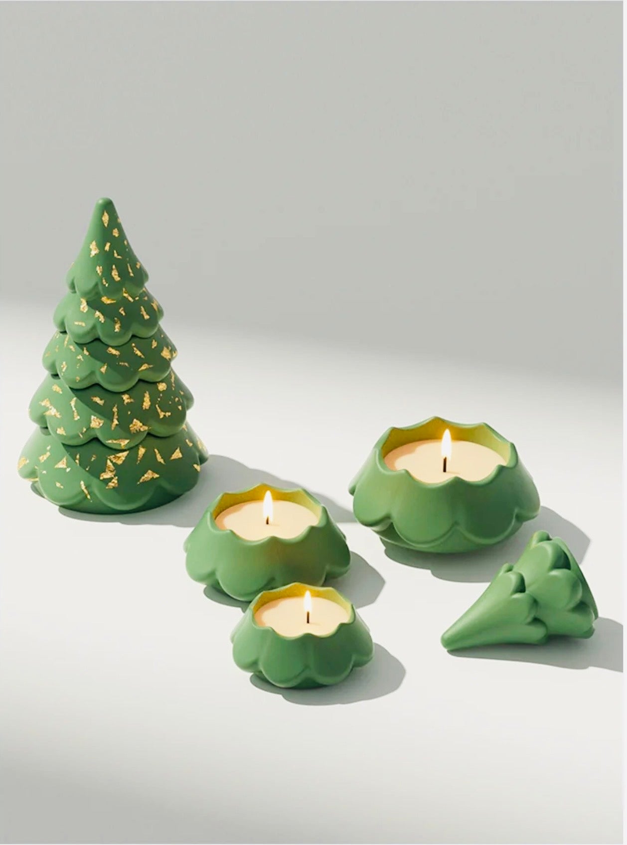 Cristhmas Pine Candle