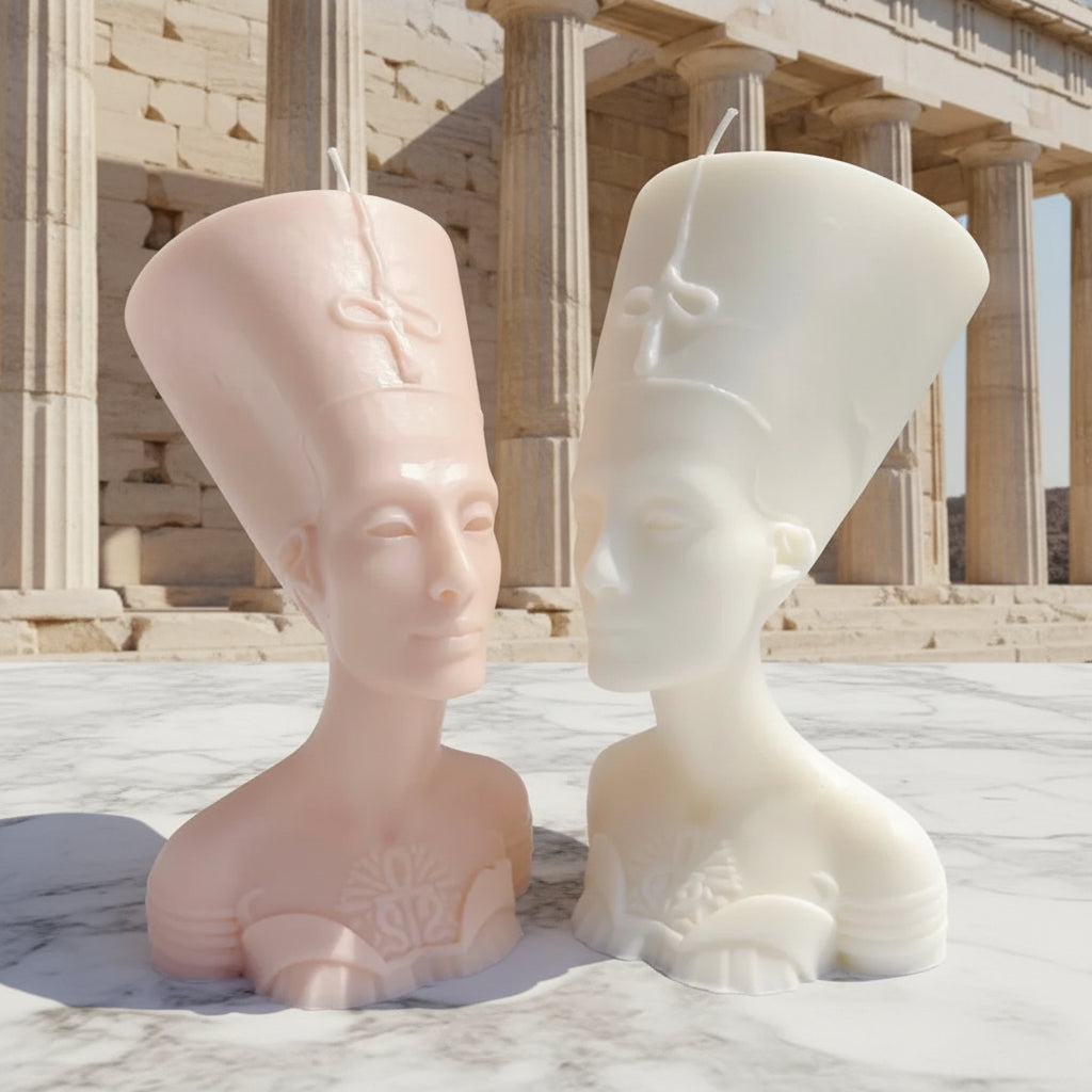 👑 Candle soy wax Nefertiti
