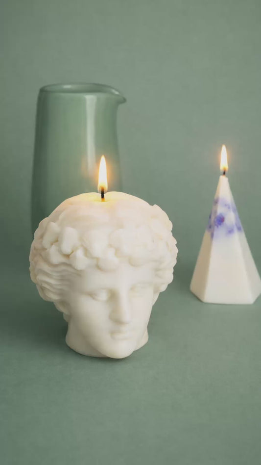Greek Goddess candle